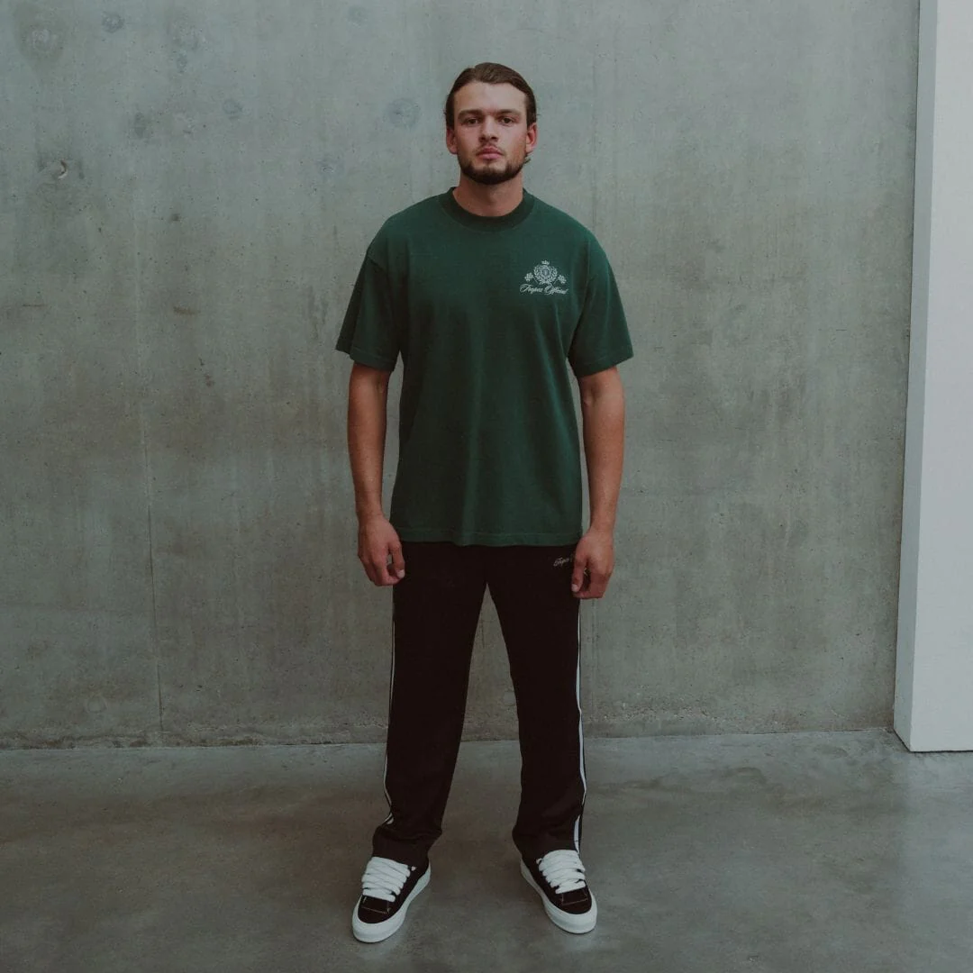 Crest Tee - Emerald - Image 4