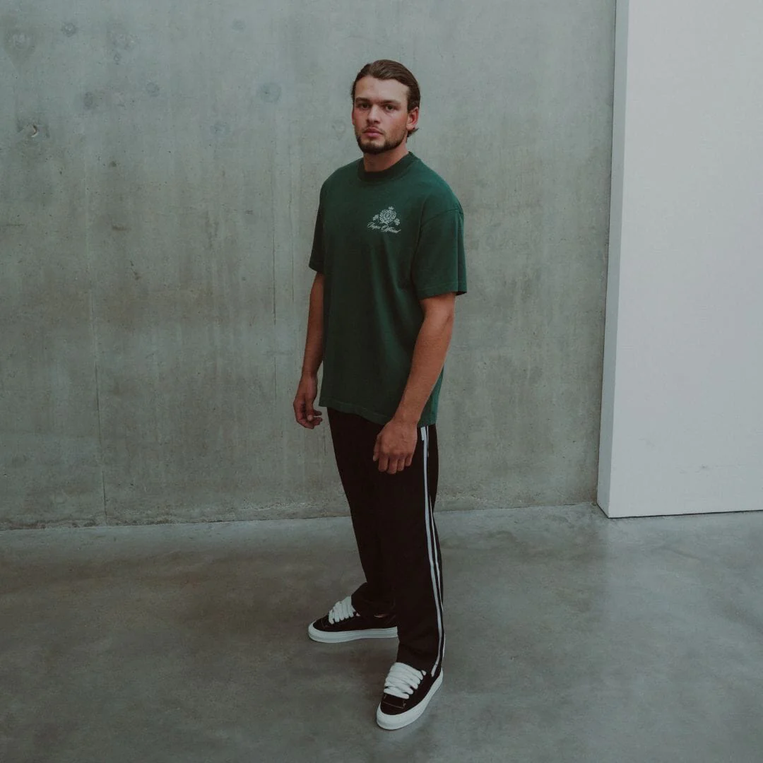 Crest Tee - Emerald - Image 5