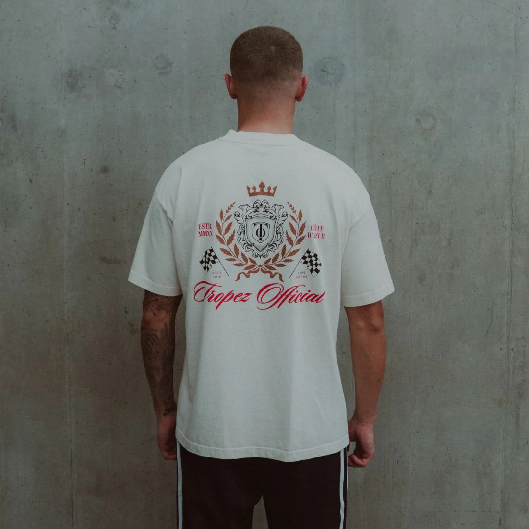 Crest Tee - Whisper White - Image 3