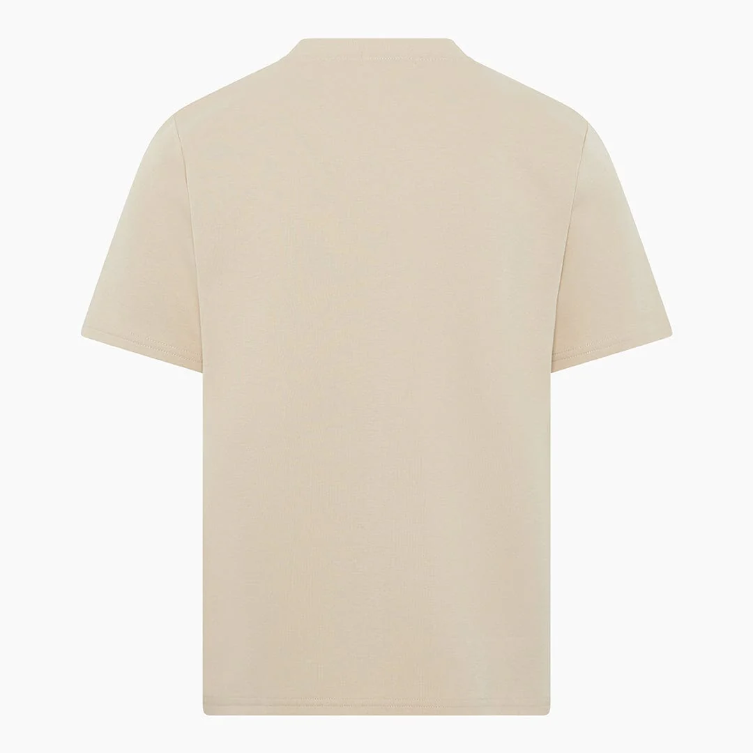Interlock Tee - Beige - Image 4