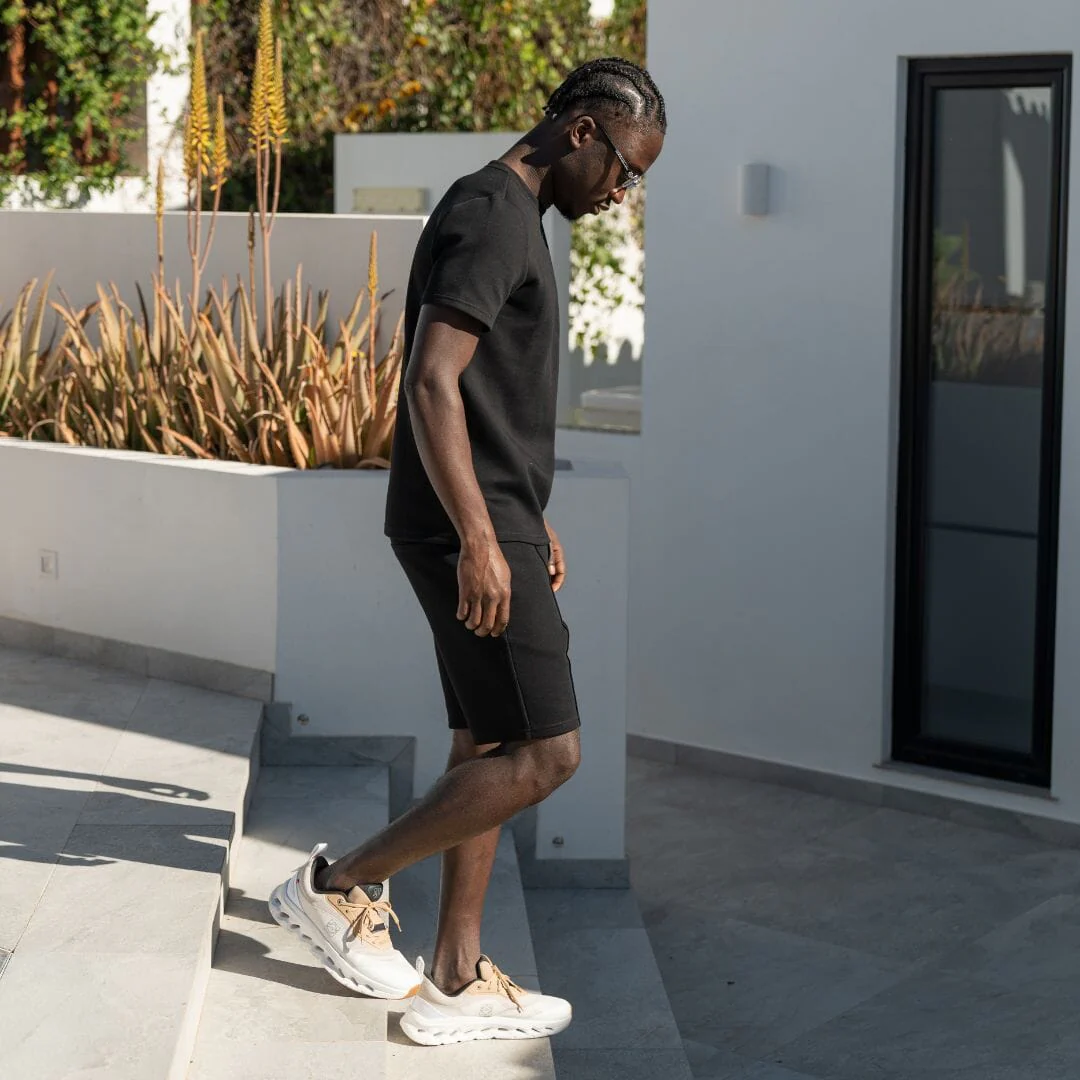 Interlock Tee - Black - Image 3