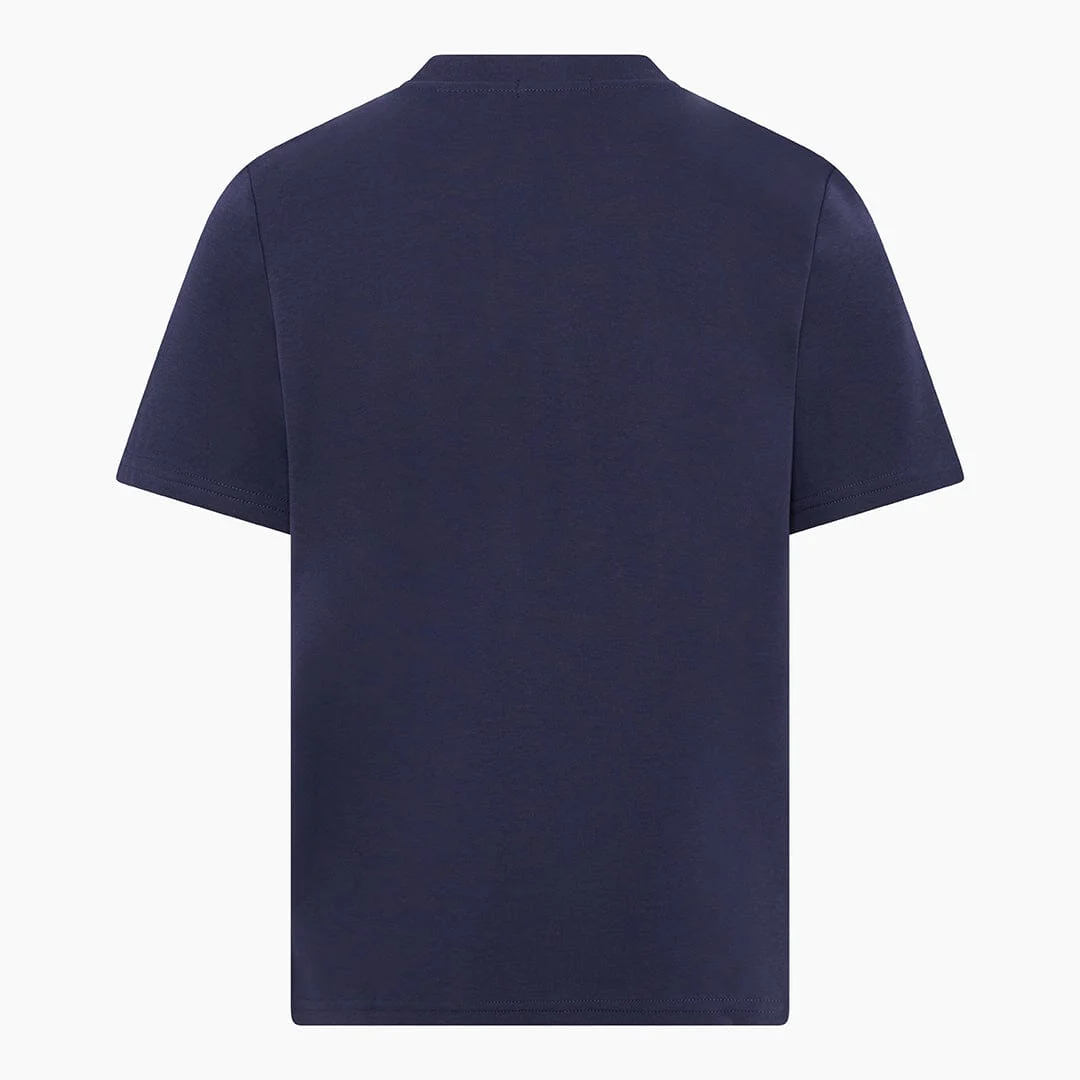 Interlock Tee - Navy - Image 4