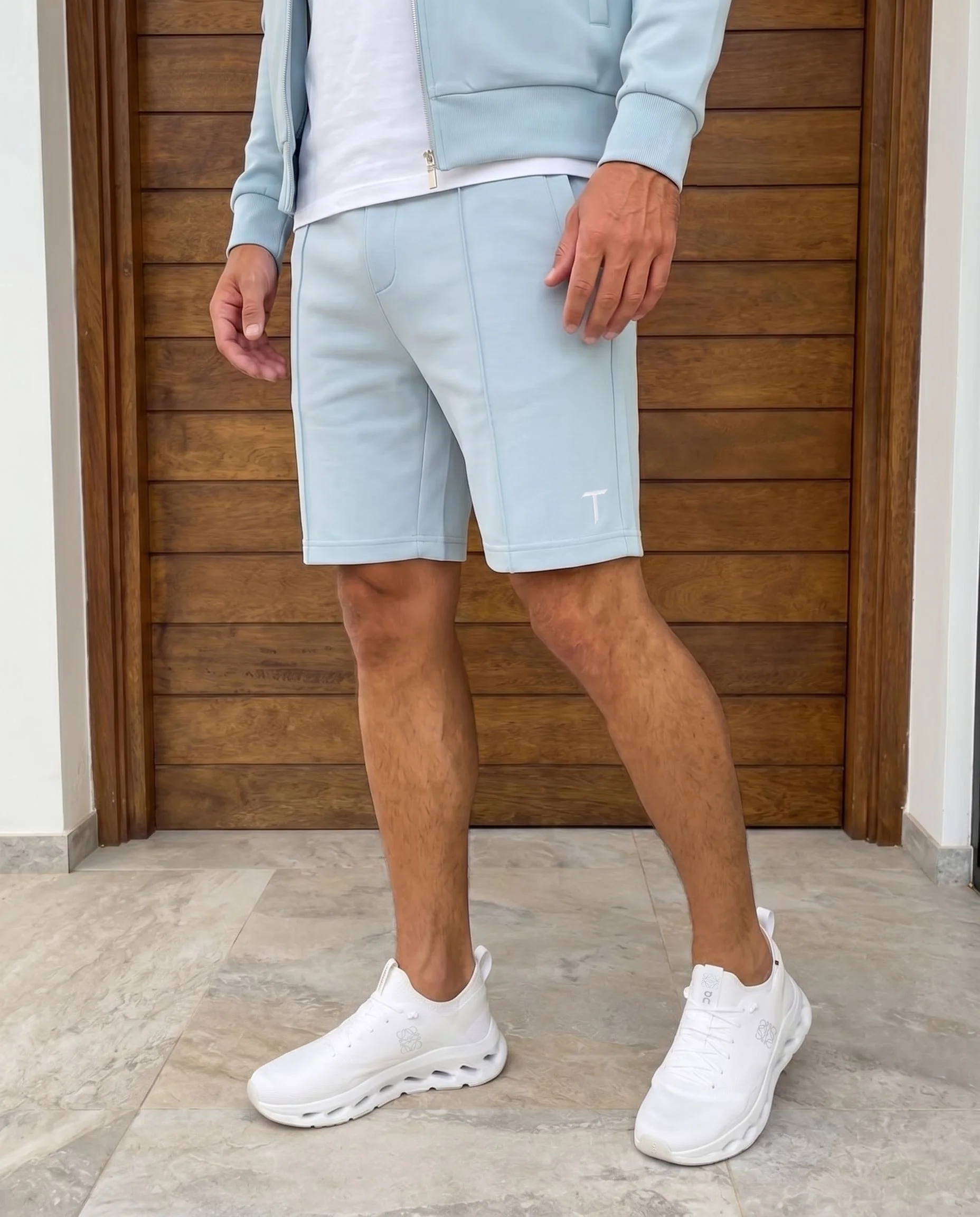 Luxe Shorts - Baby Blue - Image 2