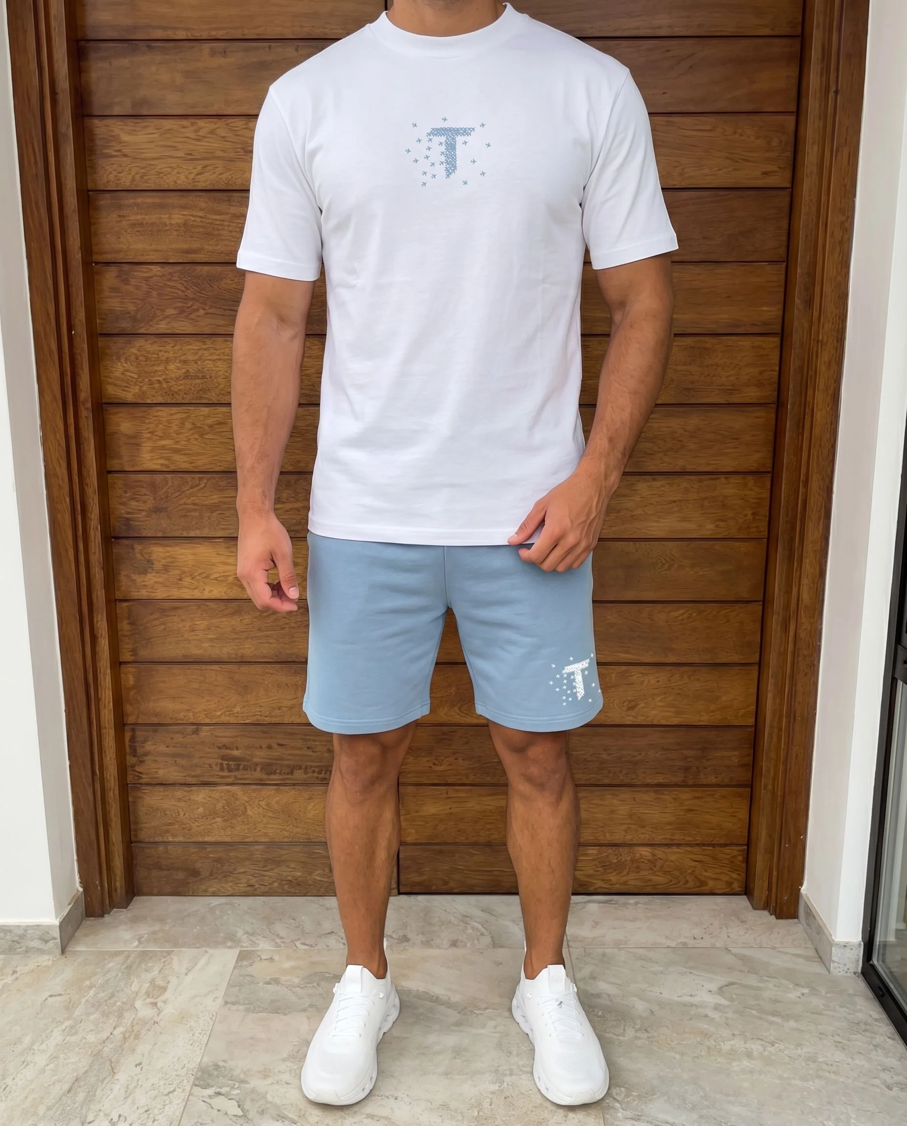 Concorde Tee - Baby Blue - Image 2
