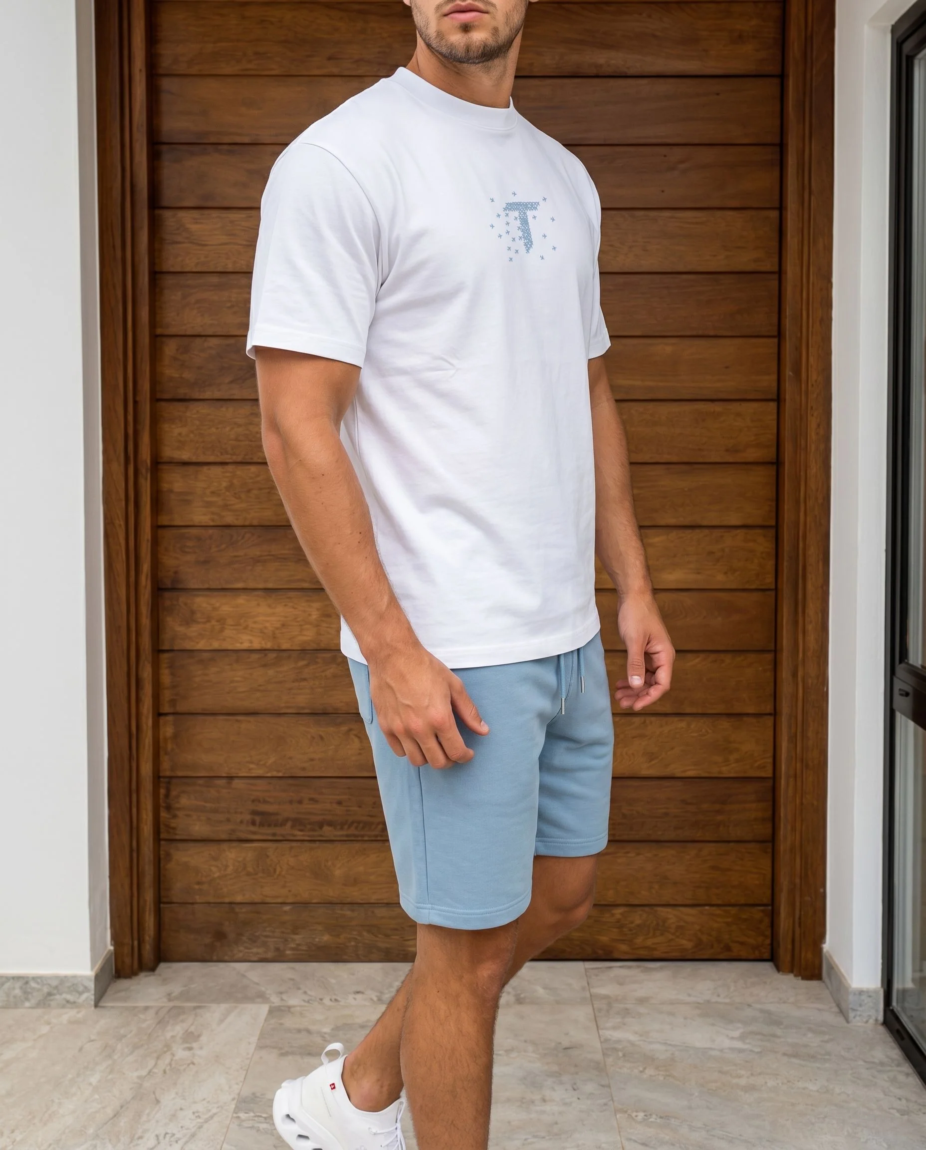 Concorde Tee - Baby Blue - Image 5