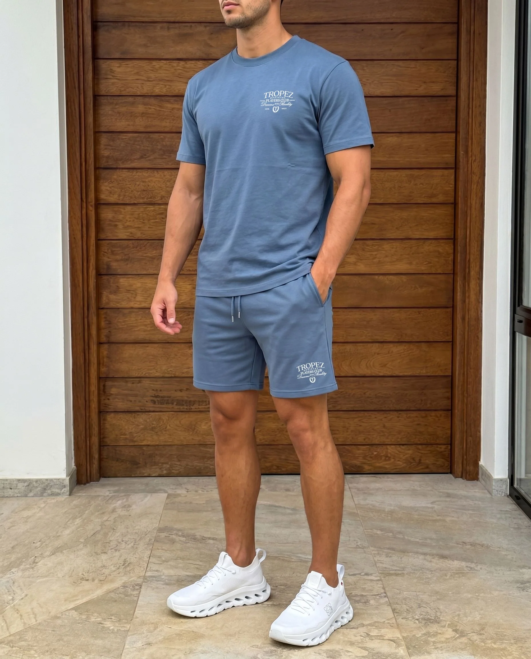 Players Tee - Soft Blue