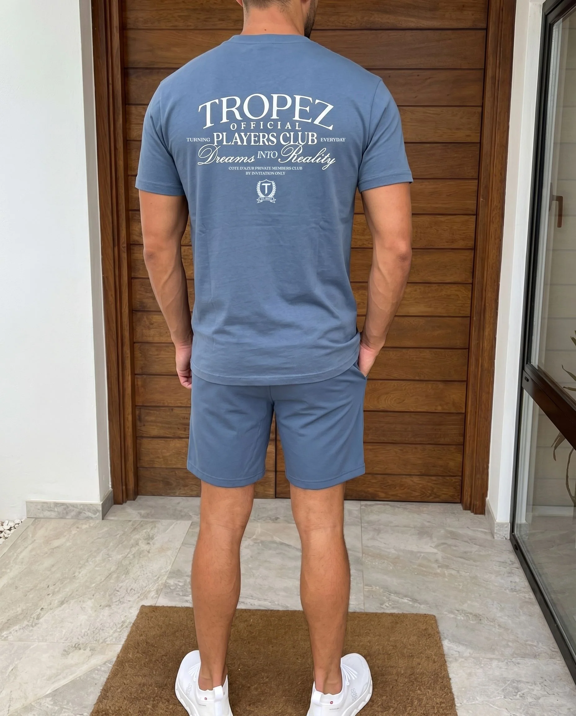 Players Tee - Soft Blue - Image 4