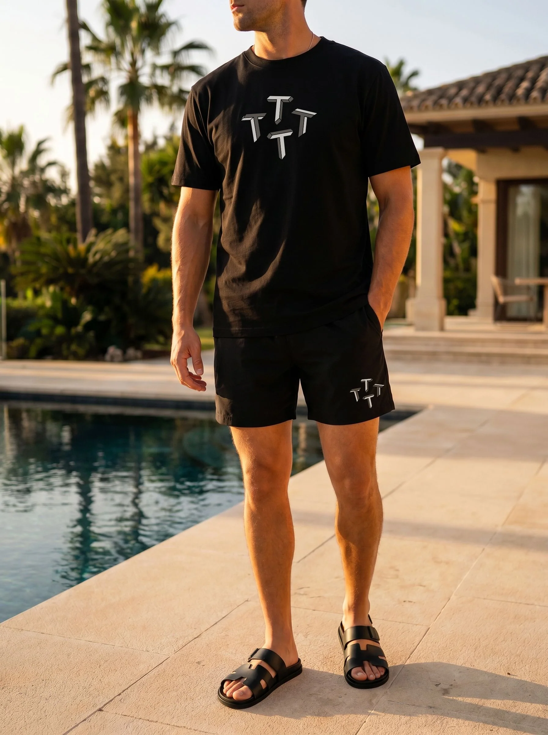 Quattro Tee - Black