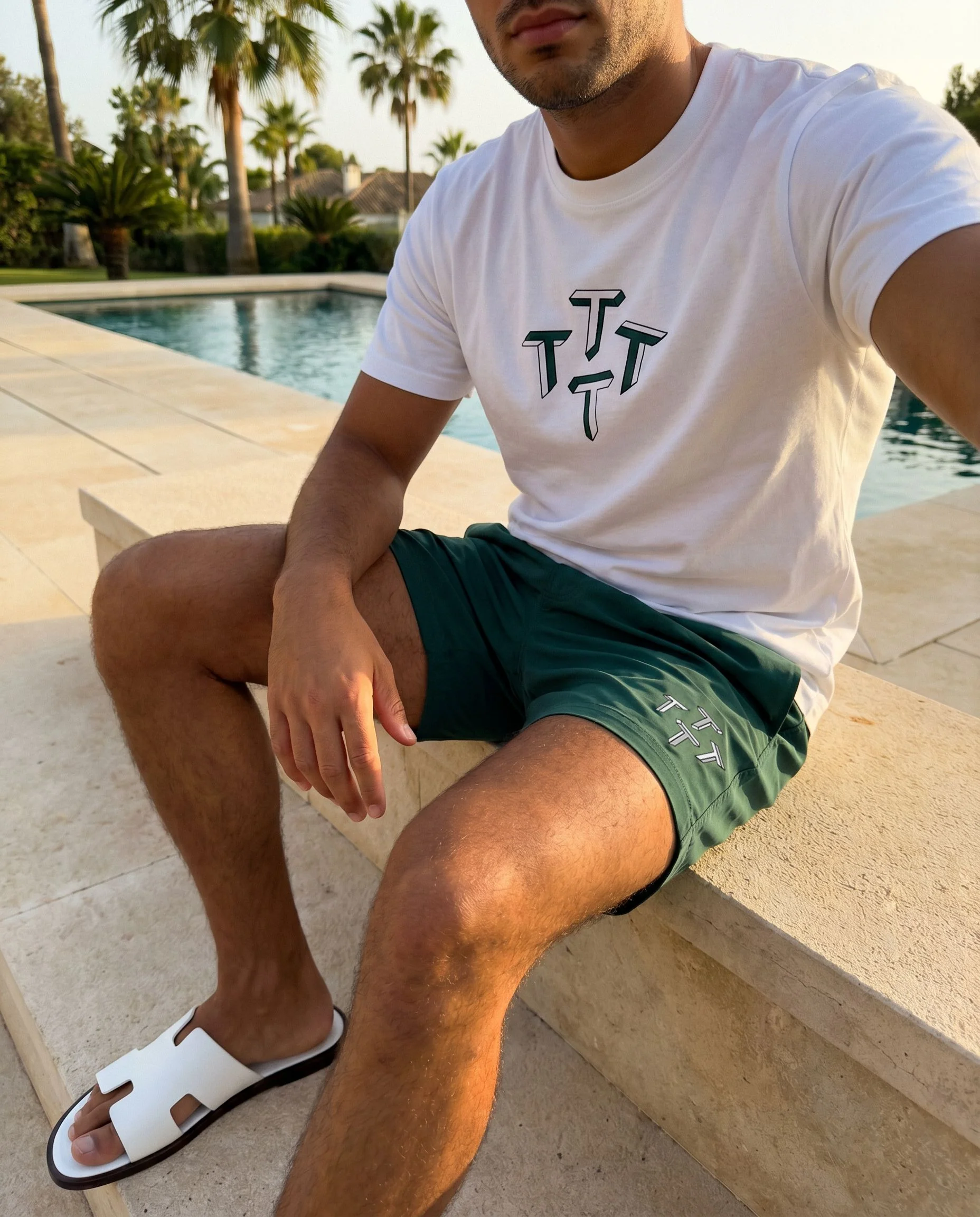 Quattro Tee - Emerald - Image 3