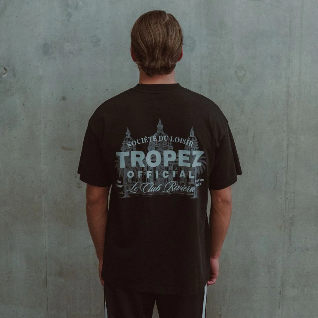 Society Tee - Black - Image 3