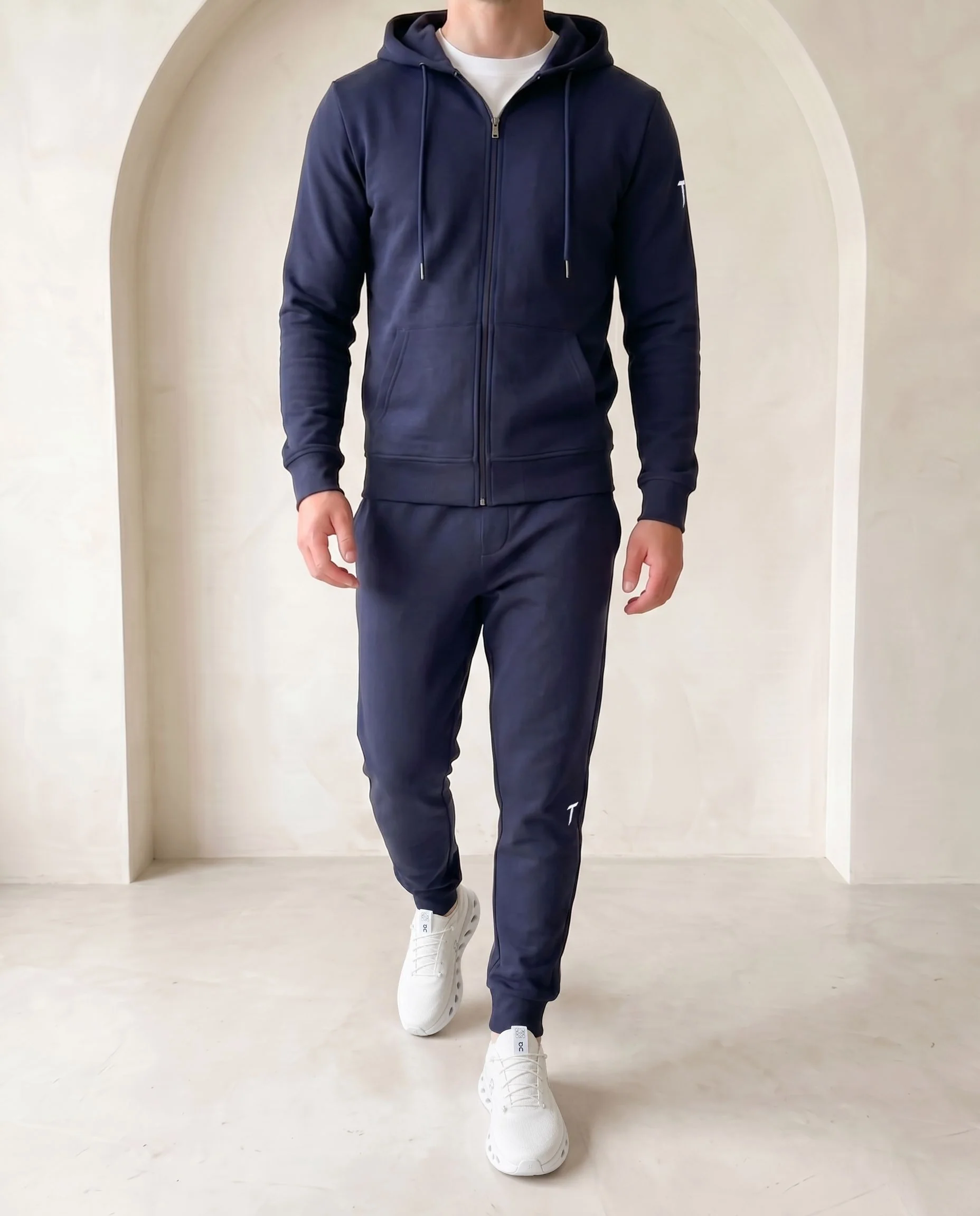 Timeless Hoodie - Navy - Image 4