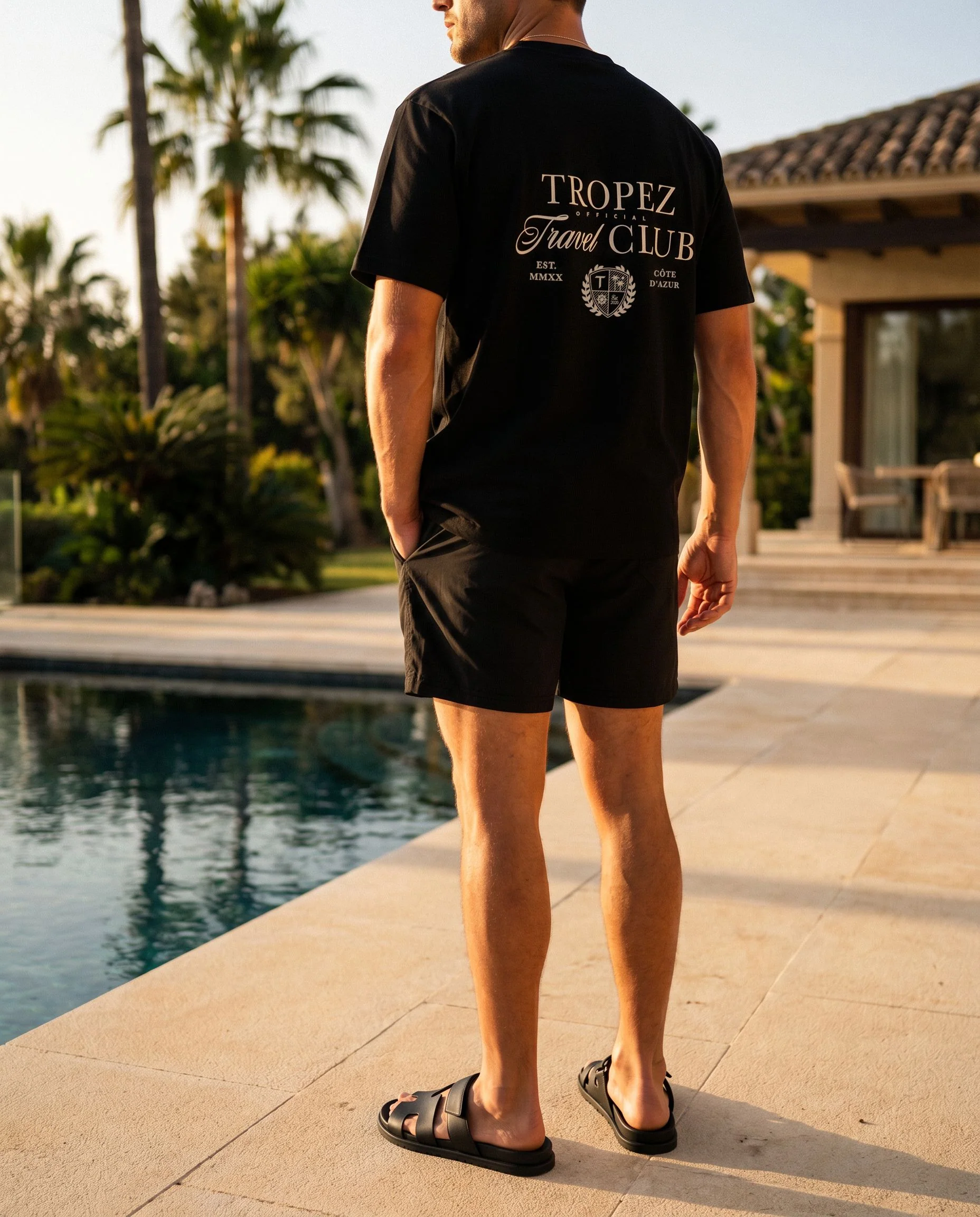 Travel Club Tee - Black