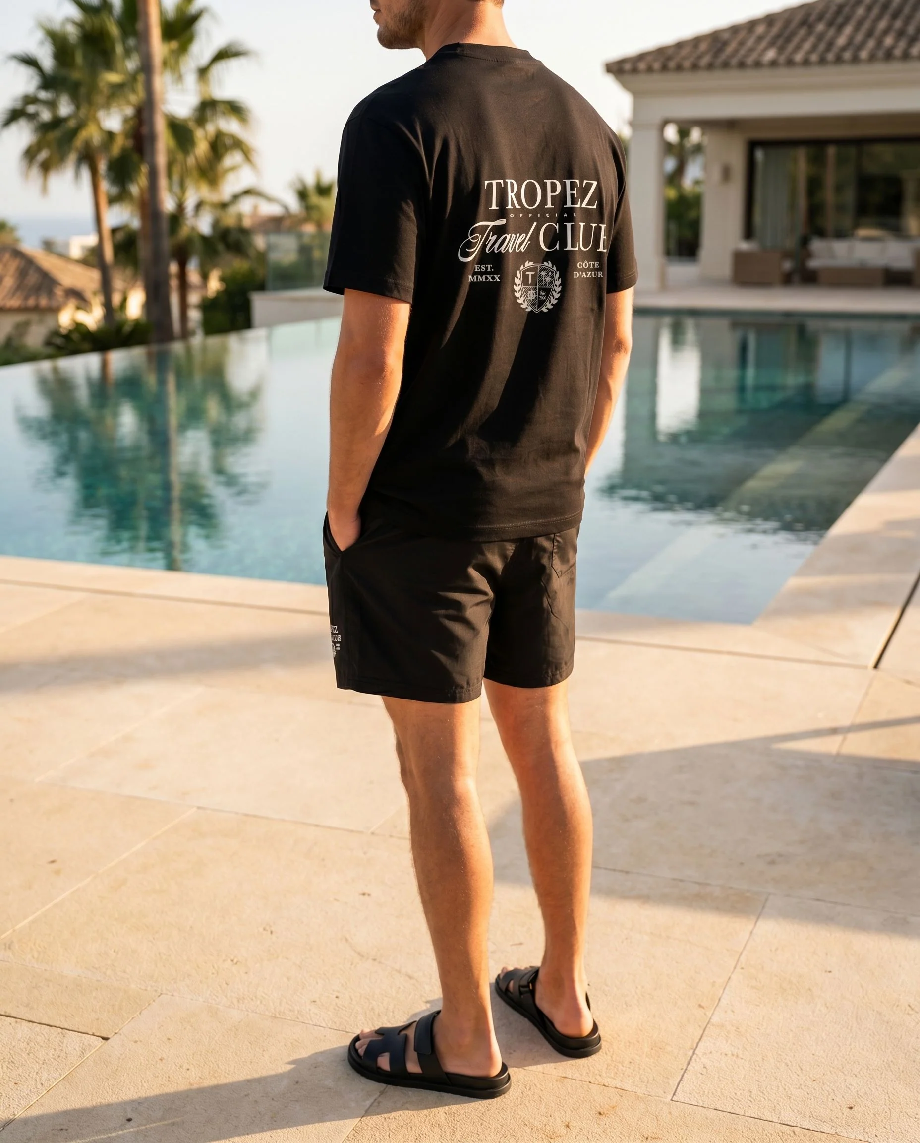 Travel Club Tee - Black - Image 2