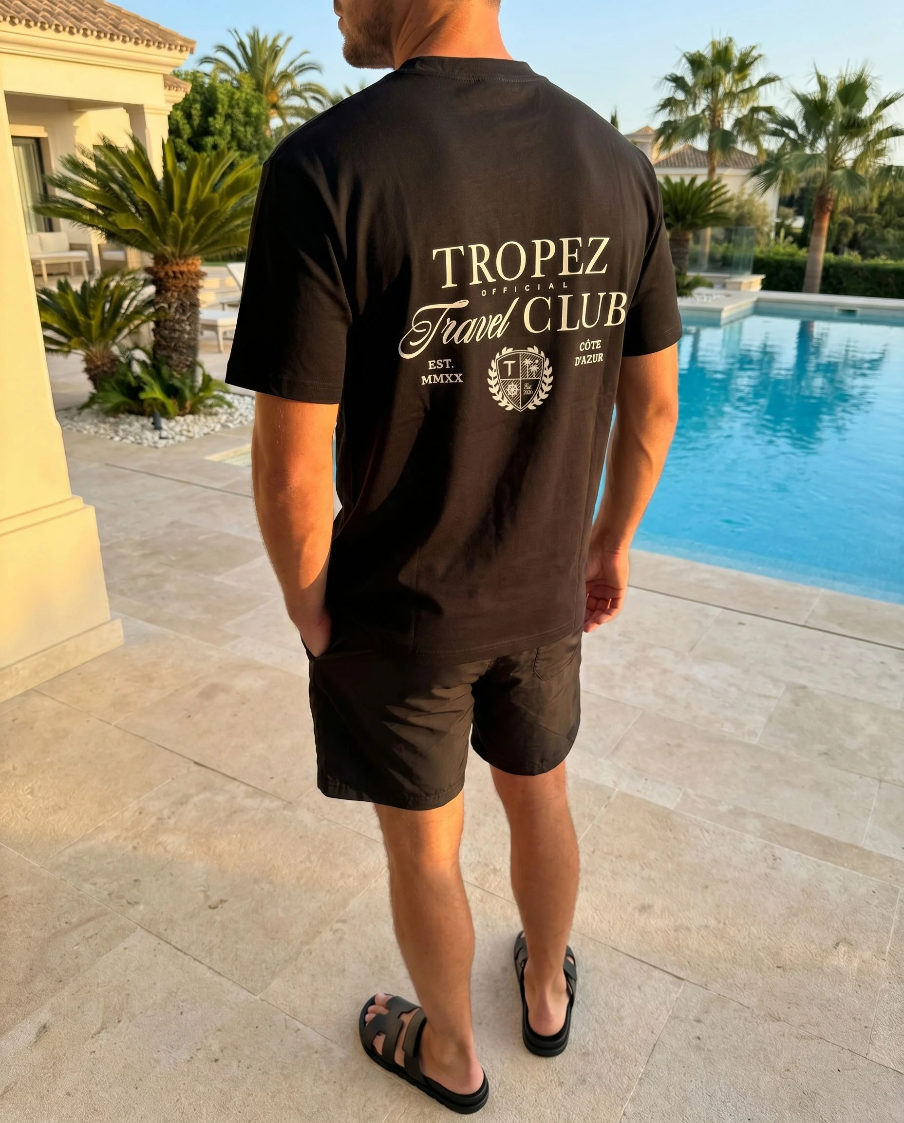 Travel Club Tee - Black - Image 3