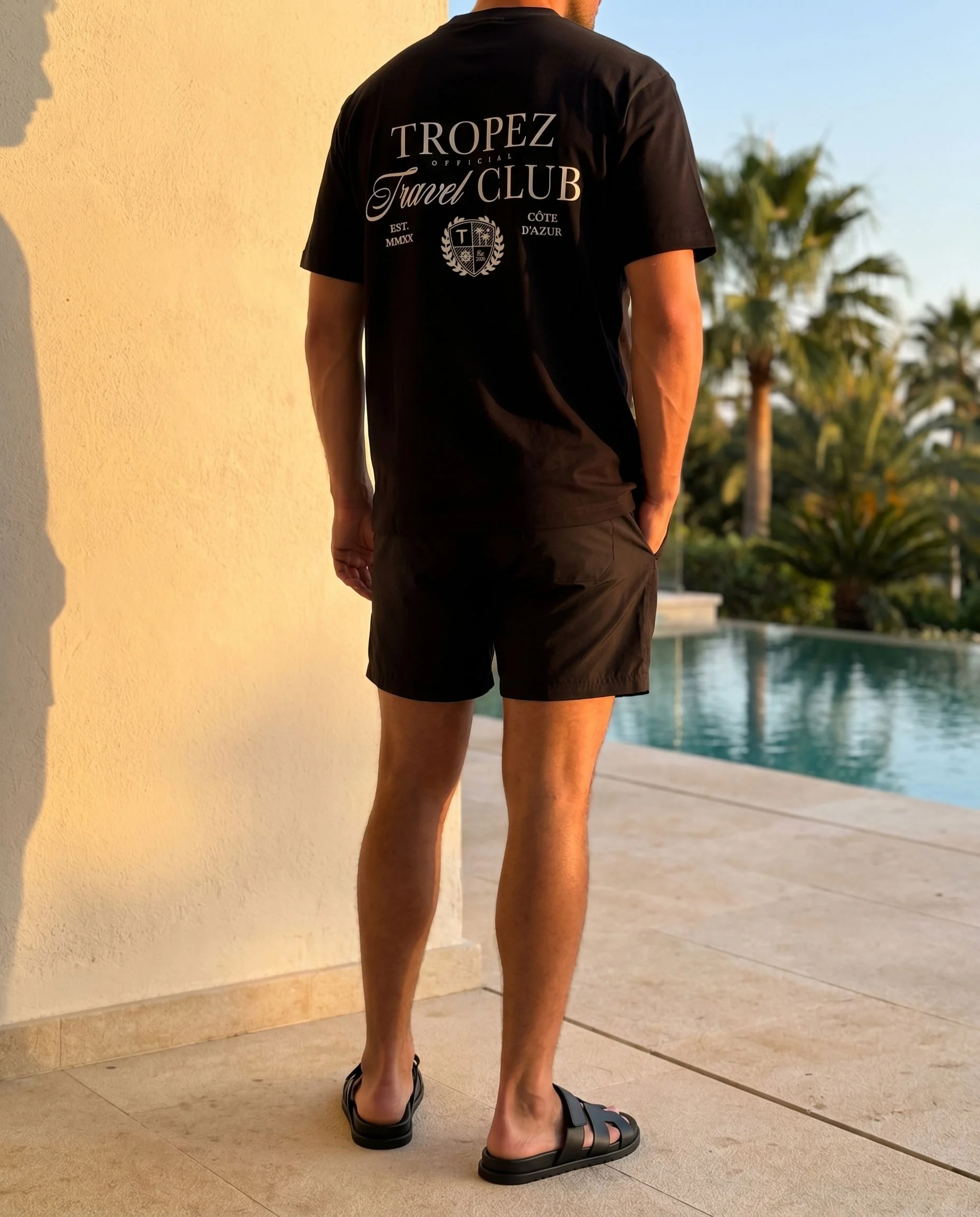 Travel Club Tee - Black - Image 4