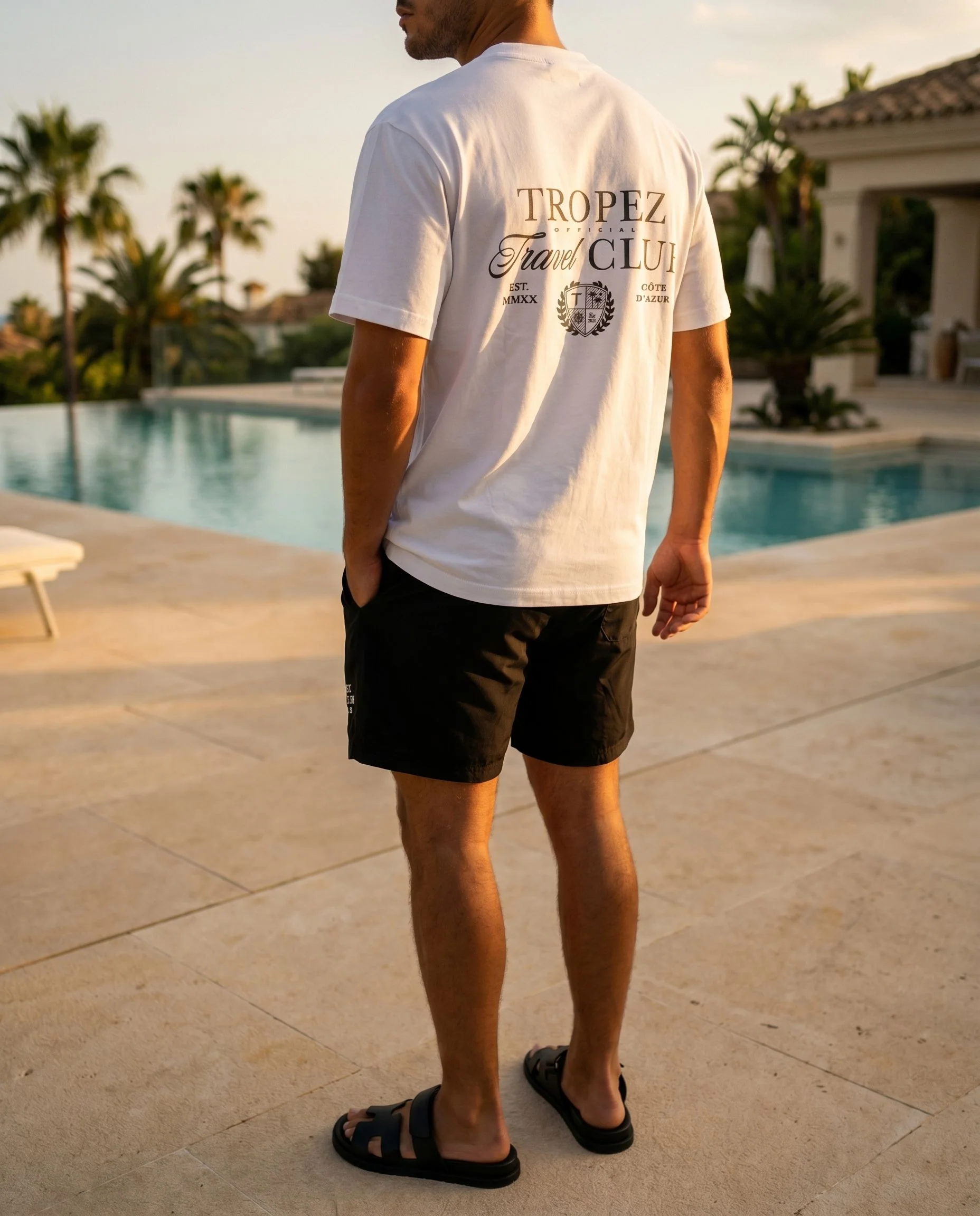 Travel Club Tee - White