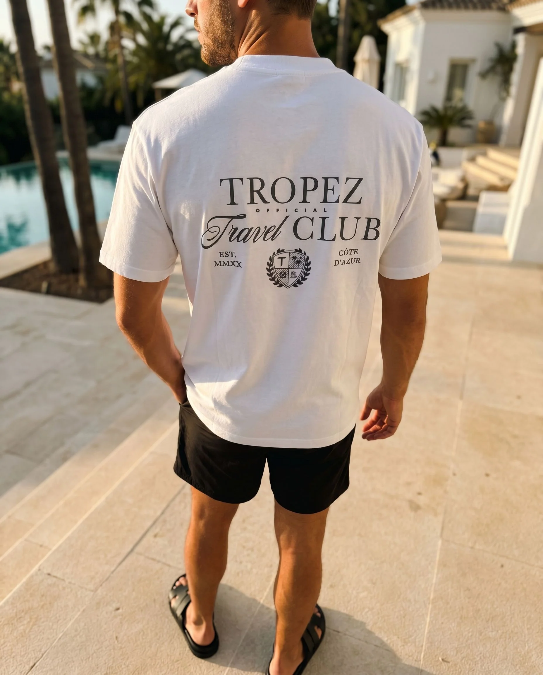 Travel Club Tee - White - Image 2