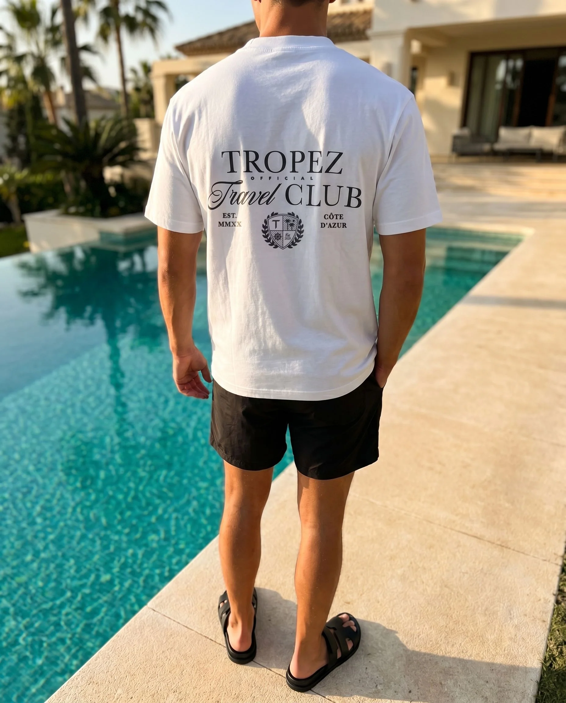 Travel Club Tee - White - Image 4