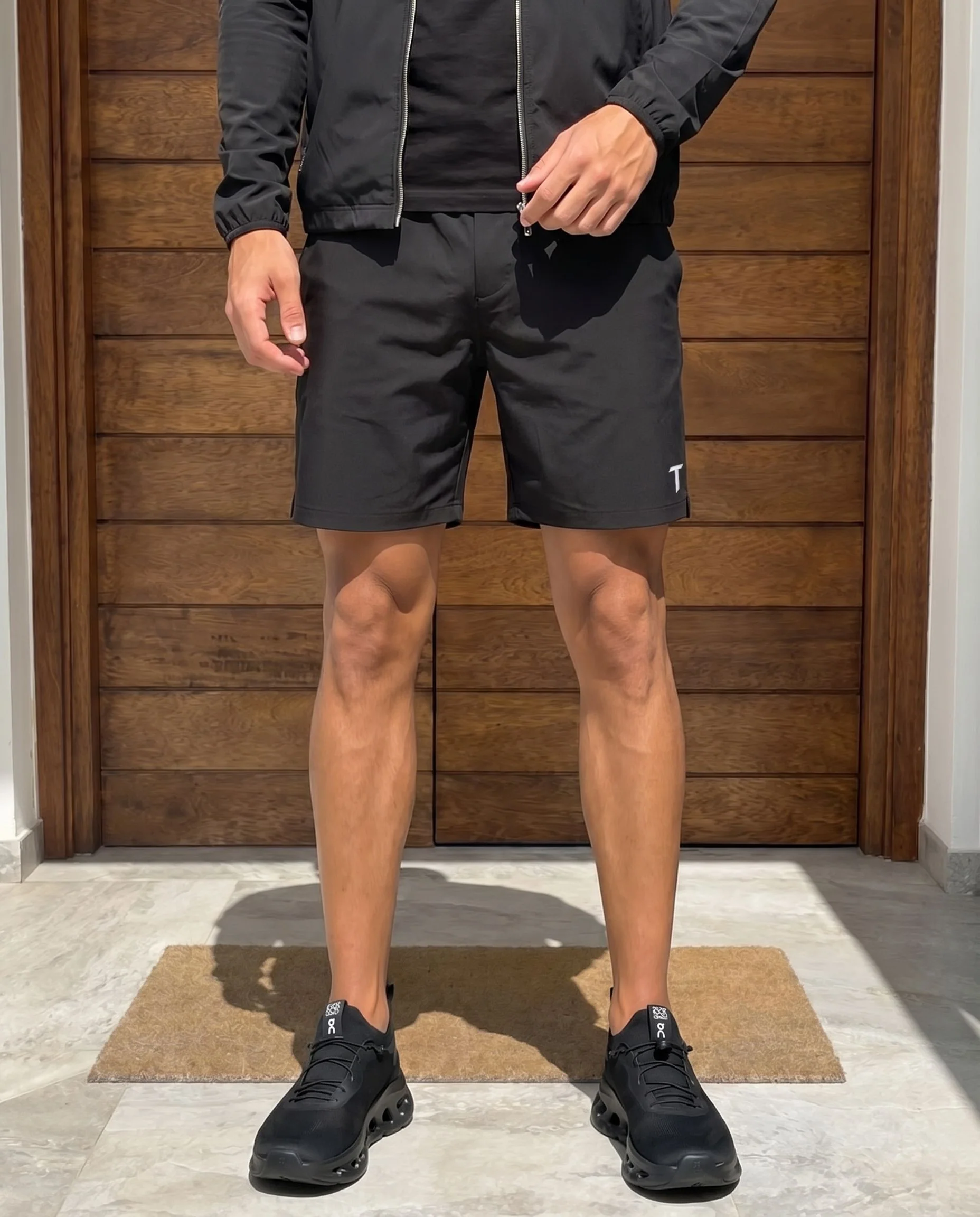 Utility Shorts - Black - Image 2