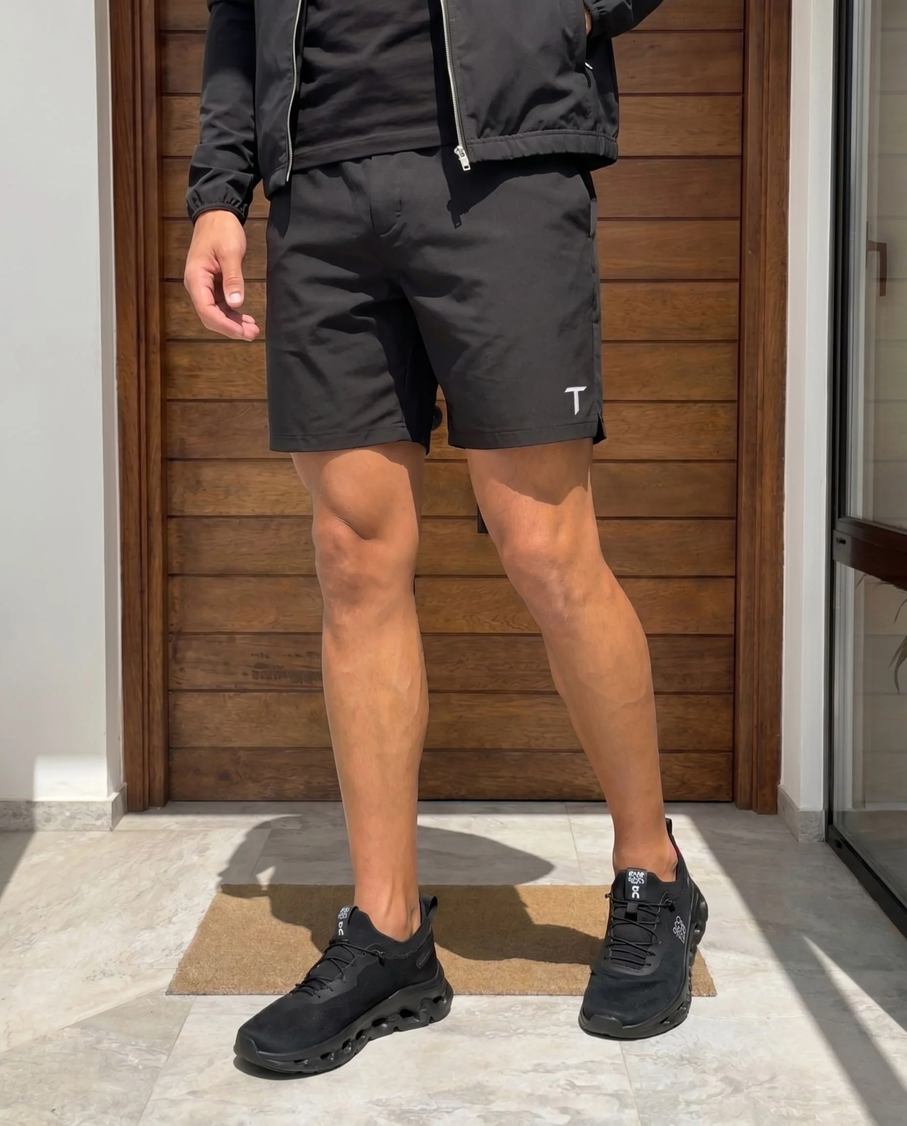 Utility Shorts - Black - Image 3