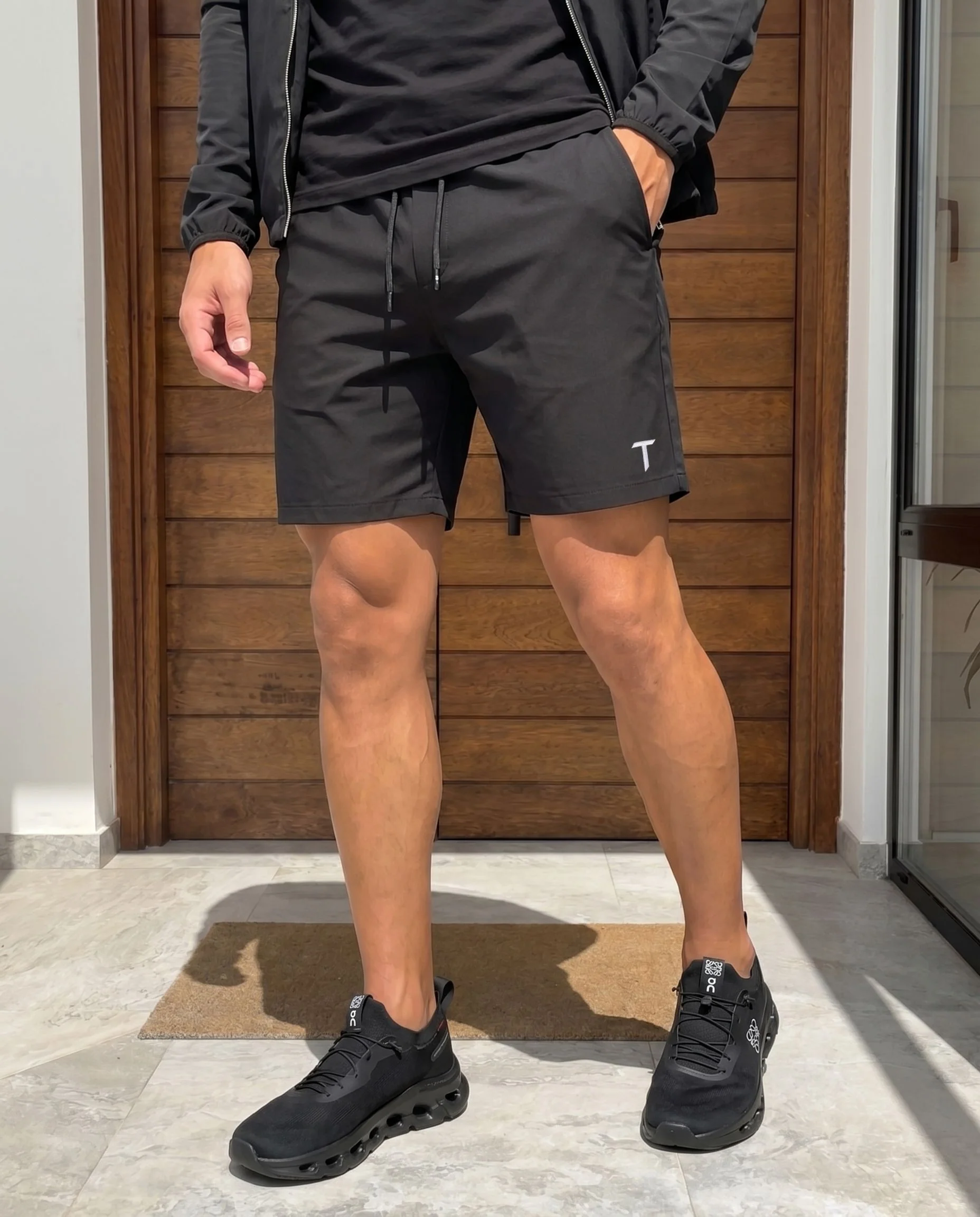 Utility Shorts - Black - Image 4