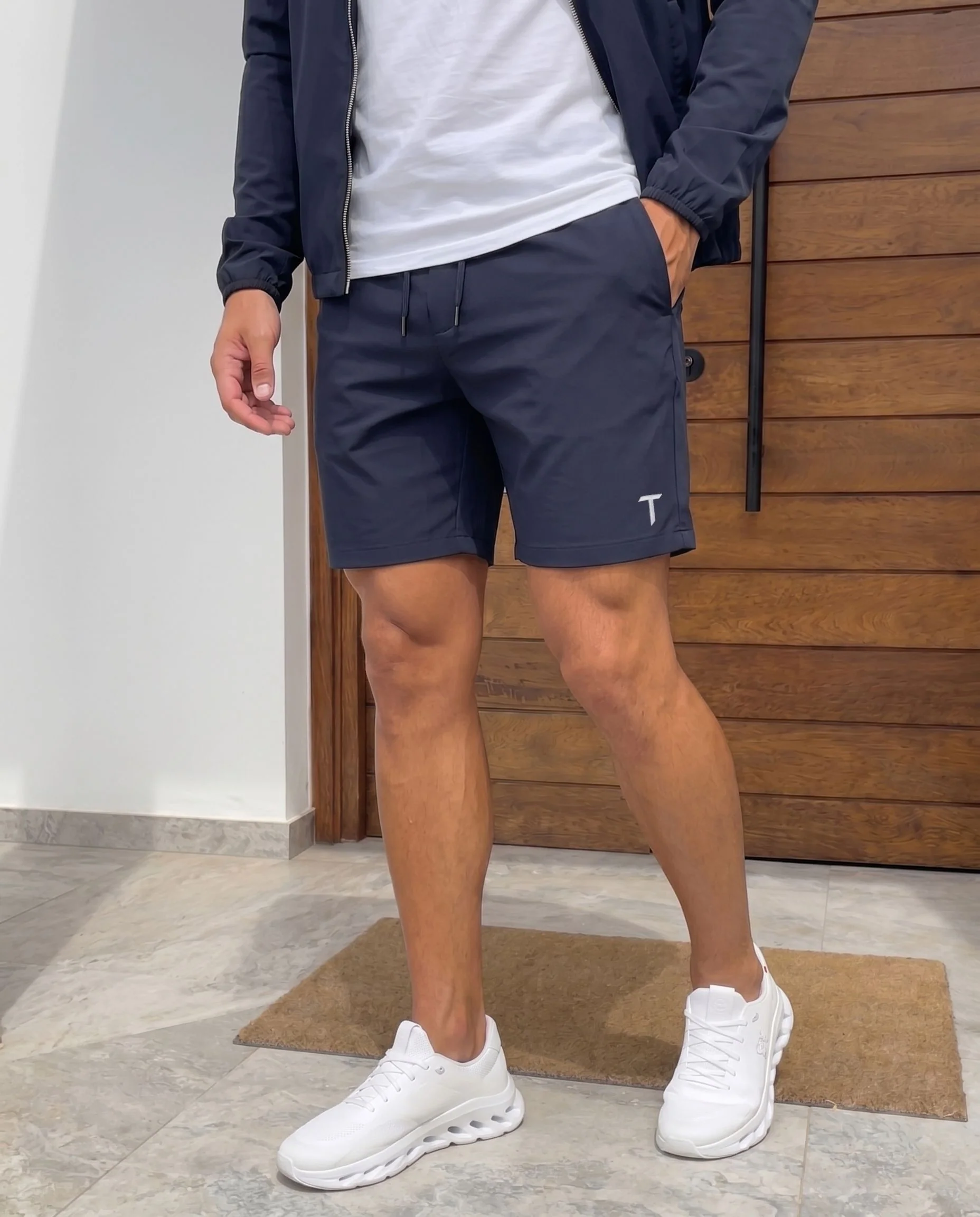 Utility Shorts - Navy - Image 2