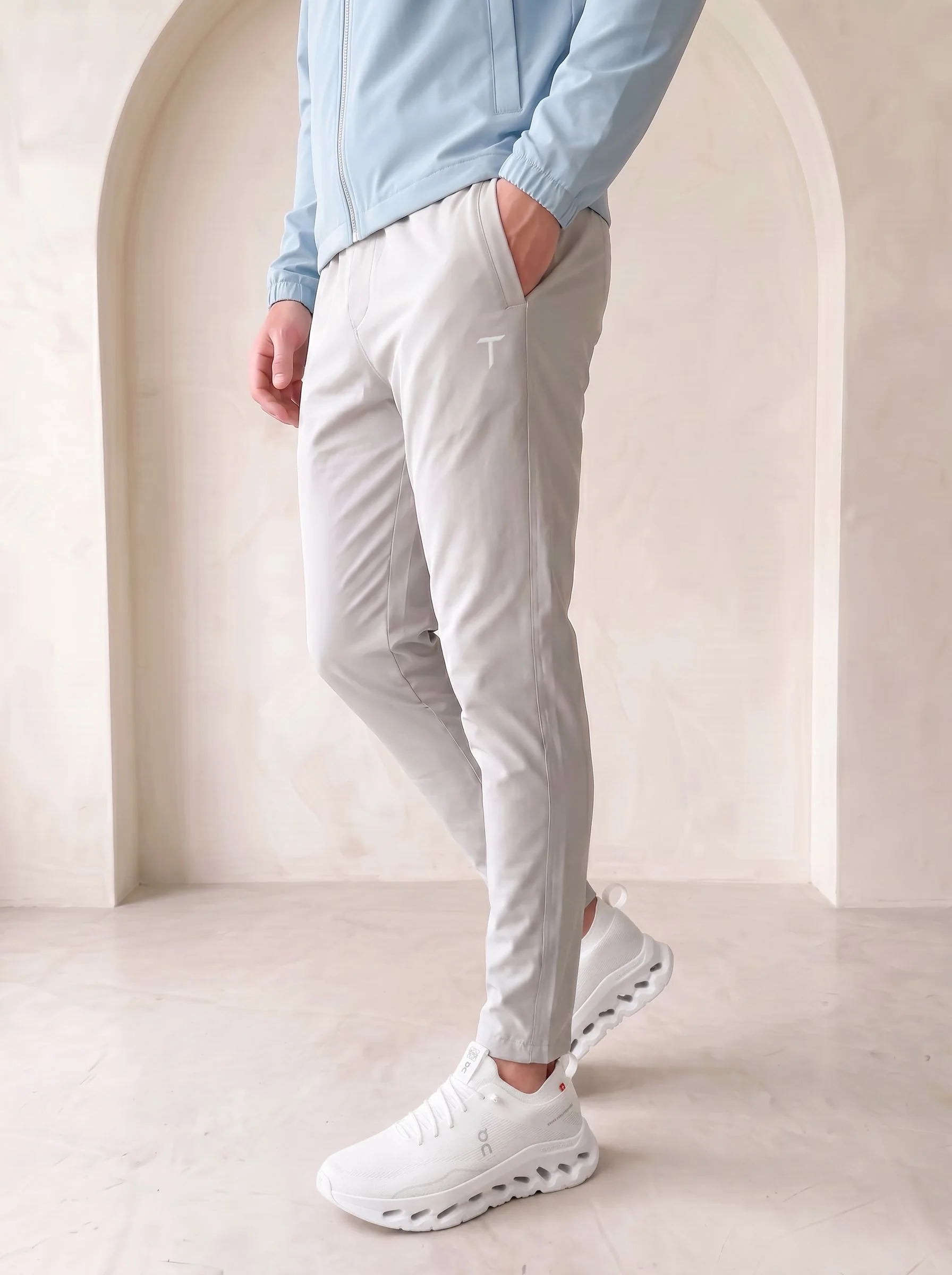 Utility Trousers - Silver - Image 3