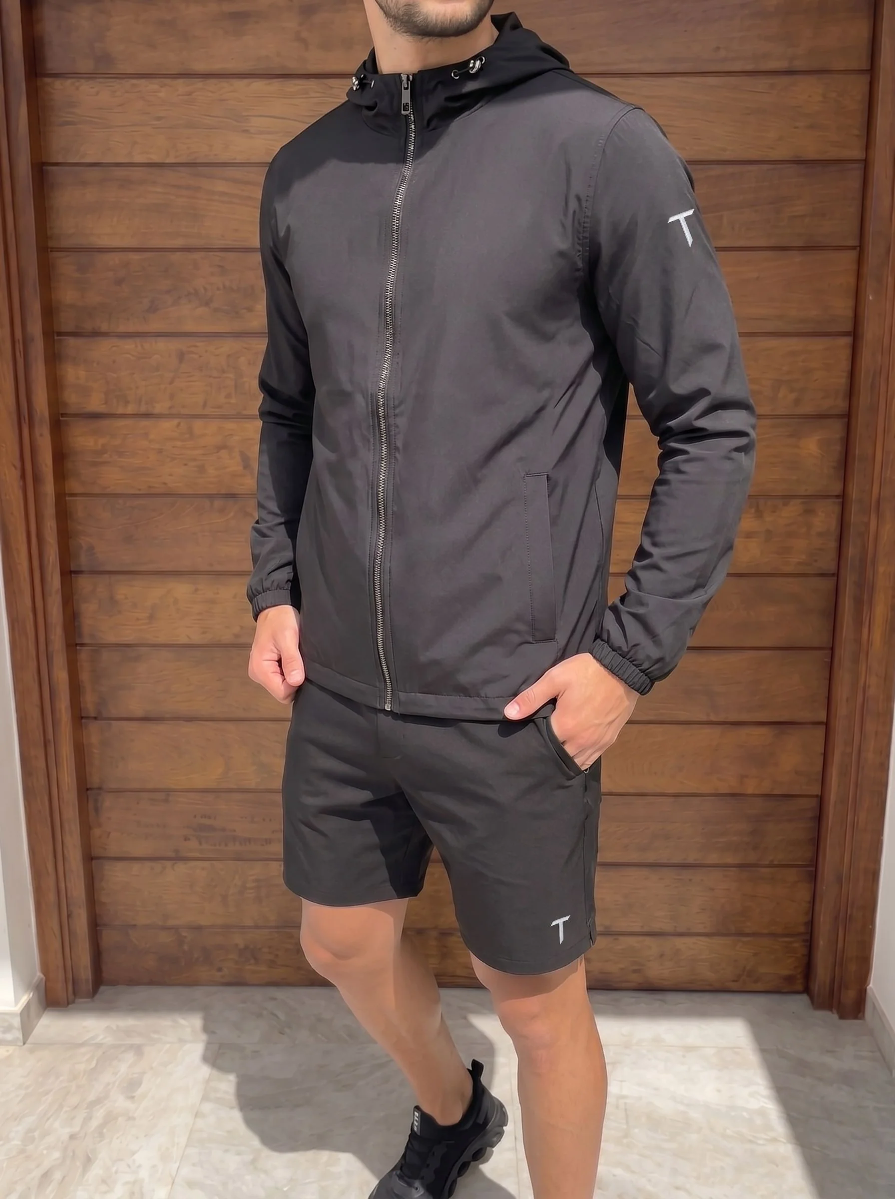 Windbreaker - Black - Image 3