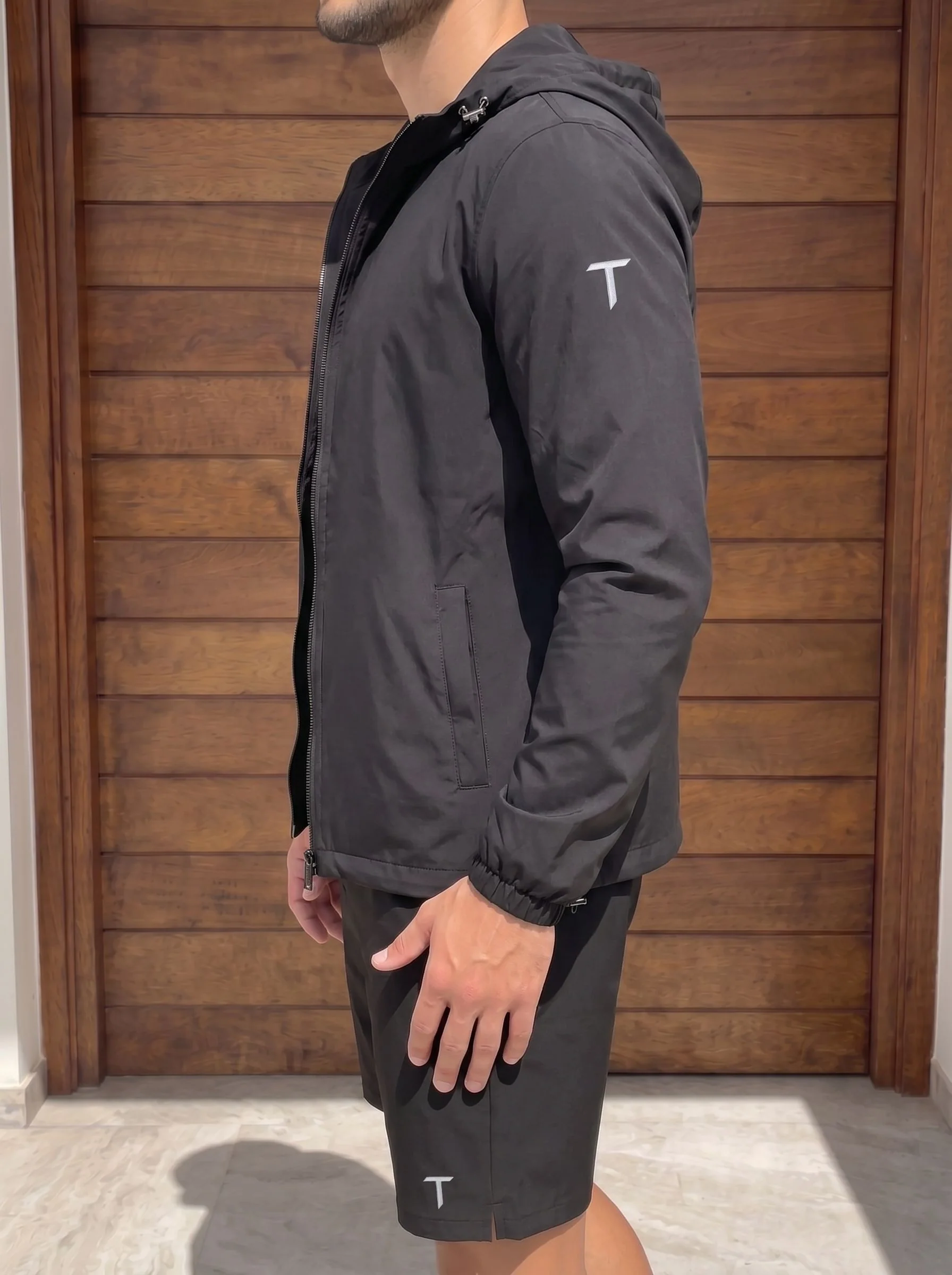 Windbreaker - Black - Image 4